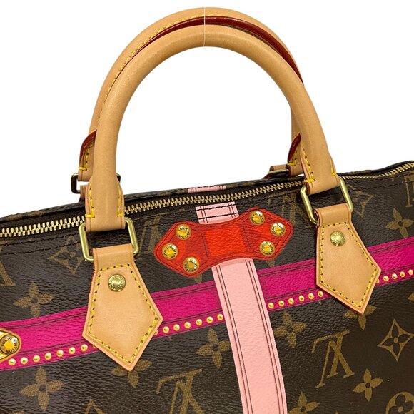 Louis Vuitton Monogram Summer Trunks Speedy 30 - Picture 6 of 11